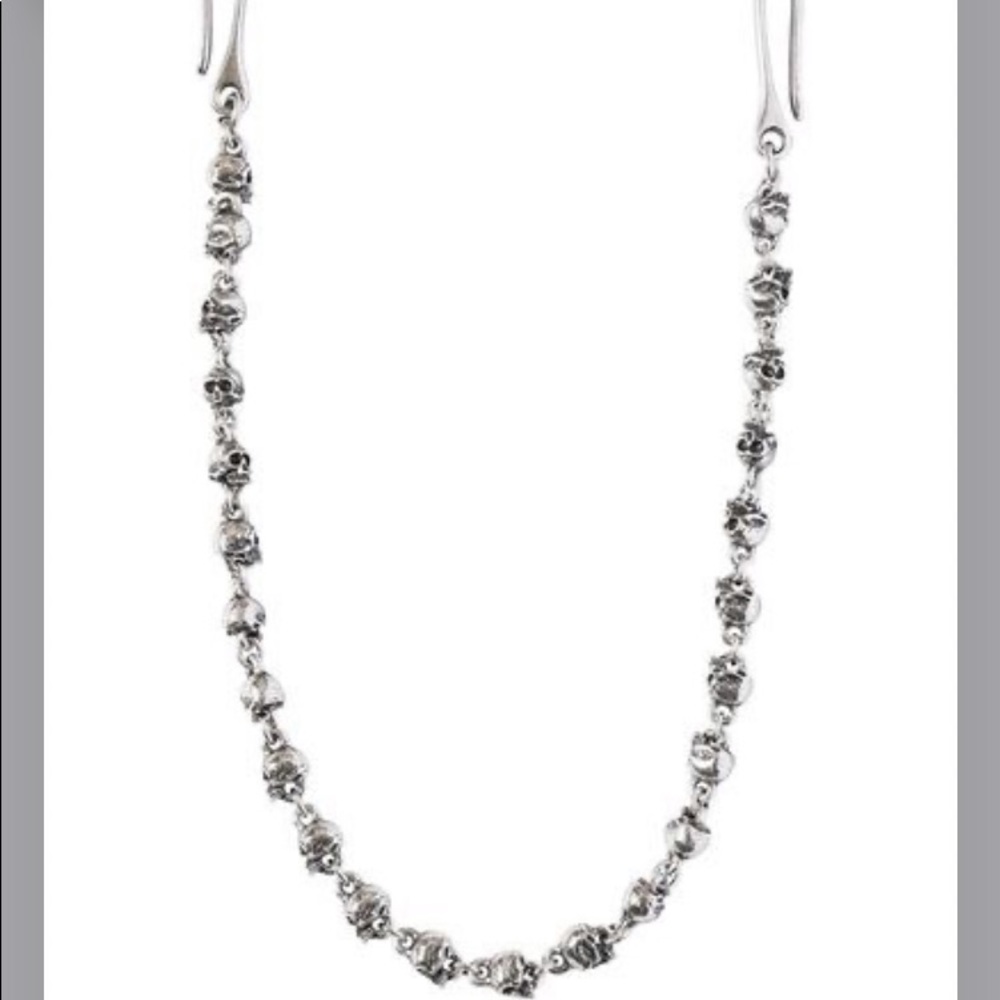 The kooples skull metal pocket Chain🔥